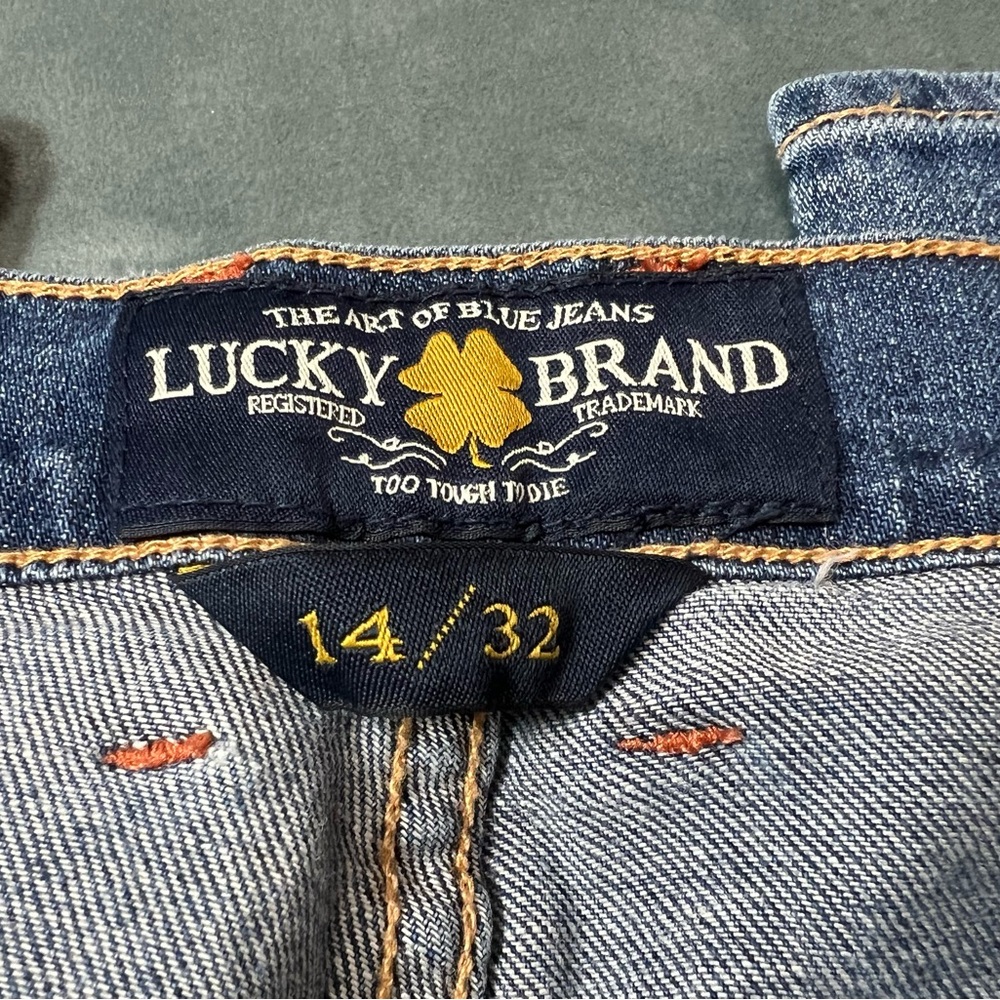 👖Lucky Brand “Sweet n Straight Crop” Capri, Size: 14/32 - Picture 7 of 12
